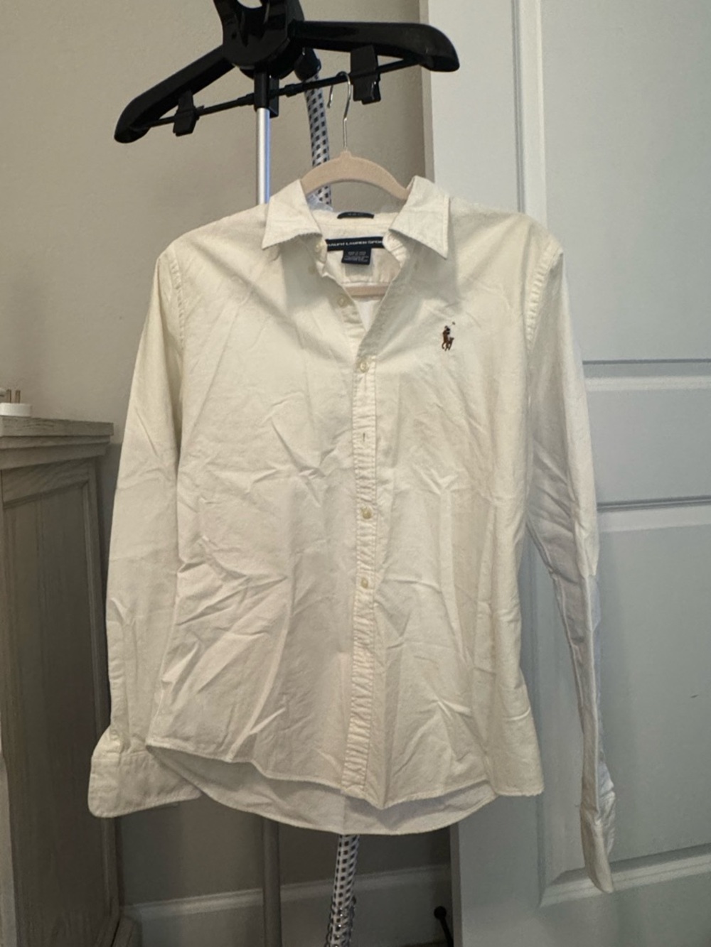 Ralph Lauren Classic Button-Down Shirt - Cream